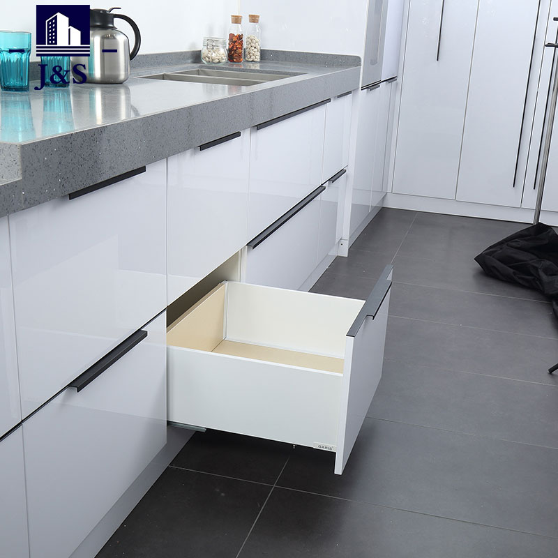 Kitchen Soft Close Slide Slim Tandem Box Drawer Track